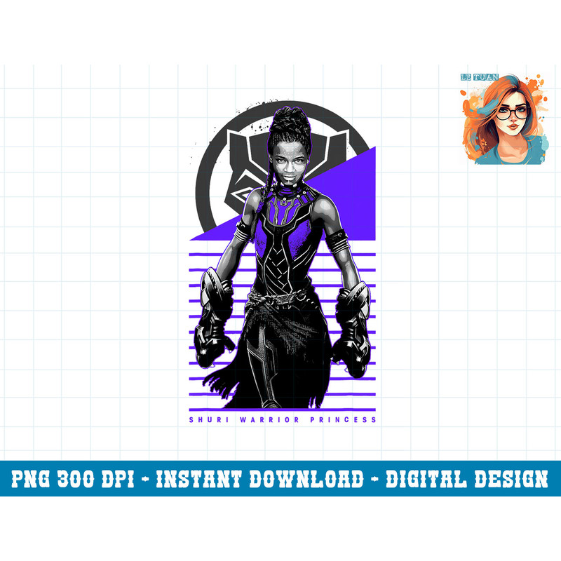 Marvel Black Panther Movie Shuri Warrior Princess png, sublimation png, sublimation copy.jpg