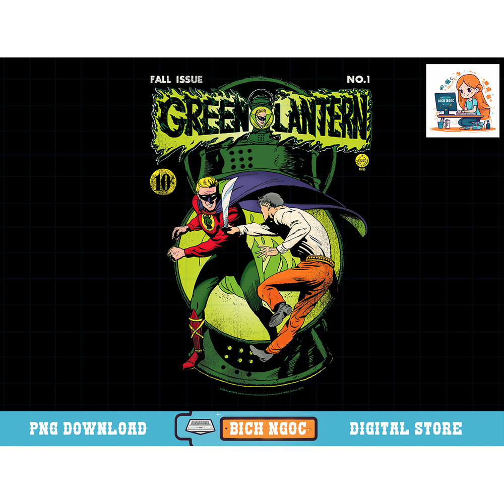 DC Comics The Green Lantern Issue No 1 T-Shirt copy.jpg