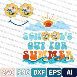 teacher summer svg, elementary teacher, teacher svg, school's out for summer svg, last day of school svg, teacher apprec