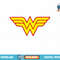 DC Comics Wonder Woman Classic Yellow Red Symbol T-Shirt copy.jpg