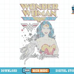dc comics wonder woman vintage t-shirt copy png