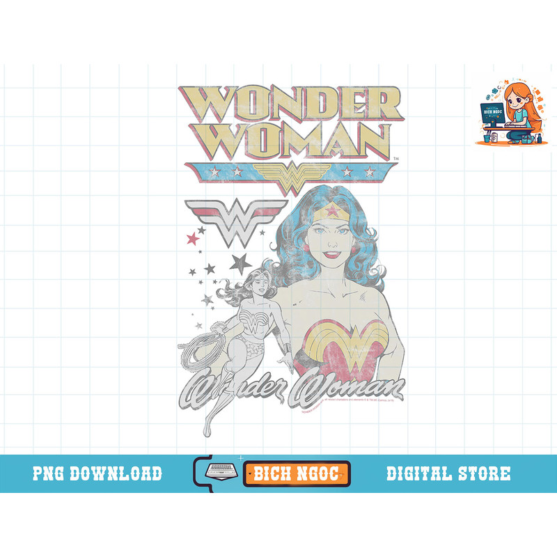 DC Comics Wonder Woman Vintage T-Shirt copy.jpg