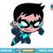 DC Super Friends Nightwing Big Character Portrait T-Shirt copy.jpg
