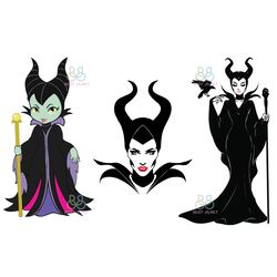 maleficent bundle svg, halloween svg, evil queen svg, maleficent svg, baby maleficent svg
