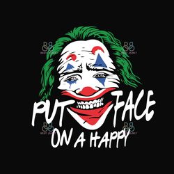 joker joaquin phoenix svg, halloween svg, joker svg, joaquin phoenix svg, put smile face svg
