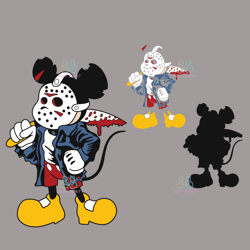 mickey jason svg, halloween svg, disney mickey svg, jason voorhees svg, 13th friday svg