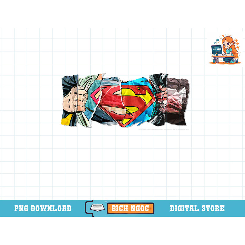 Kids DC Comics Superman Paper Chest Logo T-Shirt copy.jpg
