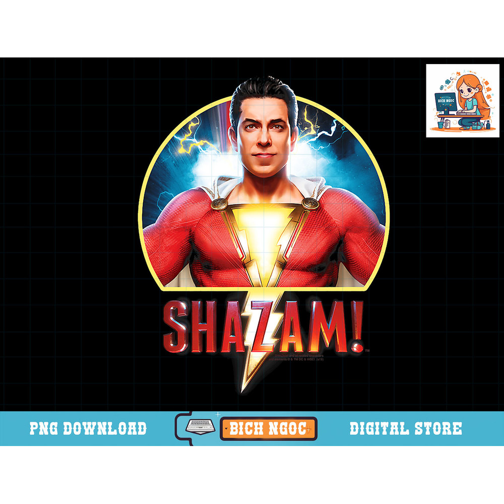 Shazam! Movie Portrait T-Shirt copy.jpg