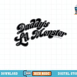 suicide squad daddys lil monster t-shirt copy png