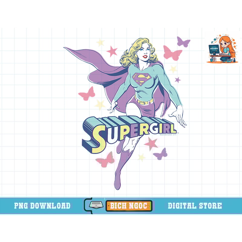 Supergirl Pastels T-Shirt copy.jpg