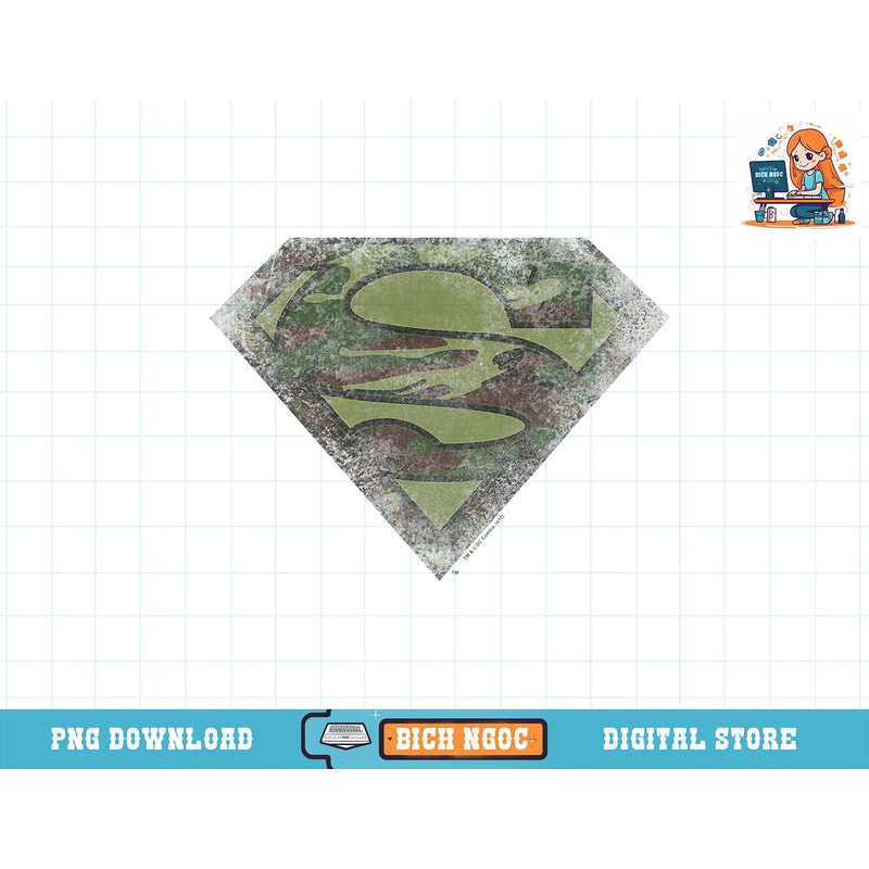 Superman Camo Logo Distressed T-Shirt copy.jpg