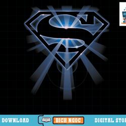 superman glowing shield t-shirt copy png