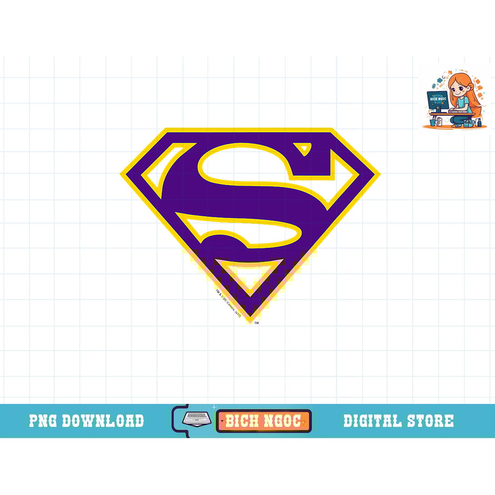 Superman Purple & Gold Shield T-Shirt copy.jpg