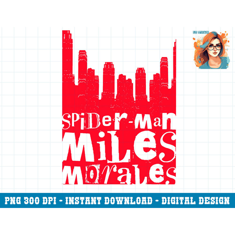Marvel Spider-Man Miles Morales City Skyline png, sublimation copy.jpg