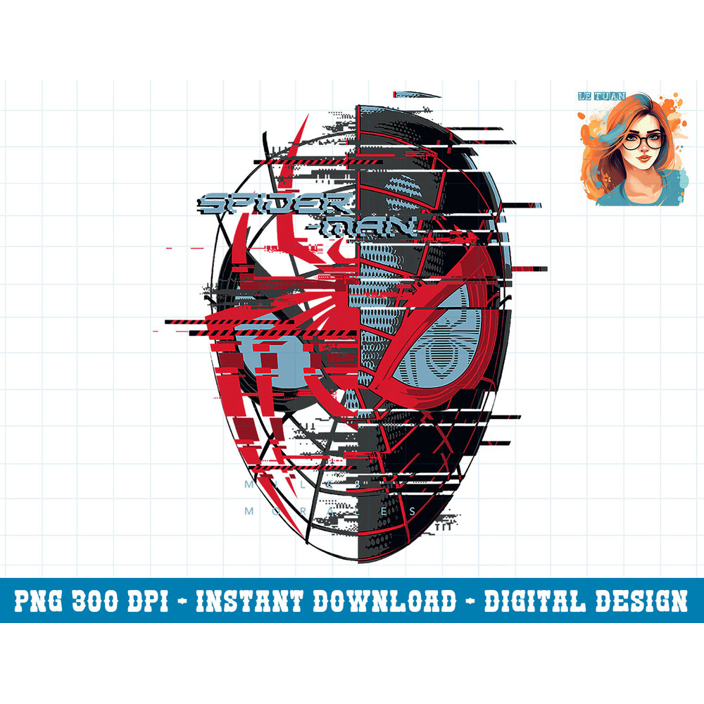 Marvel Spider-Man Miles Morales Glitch Mask png, sublimation.pngMarvel Spider-Man Miles Morales Glitch Mask png, sublimation copy.jpg