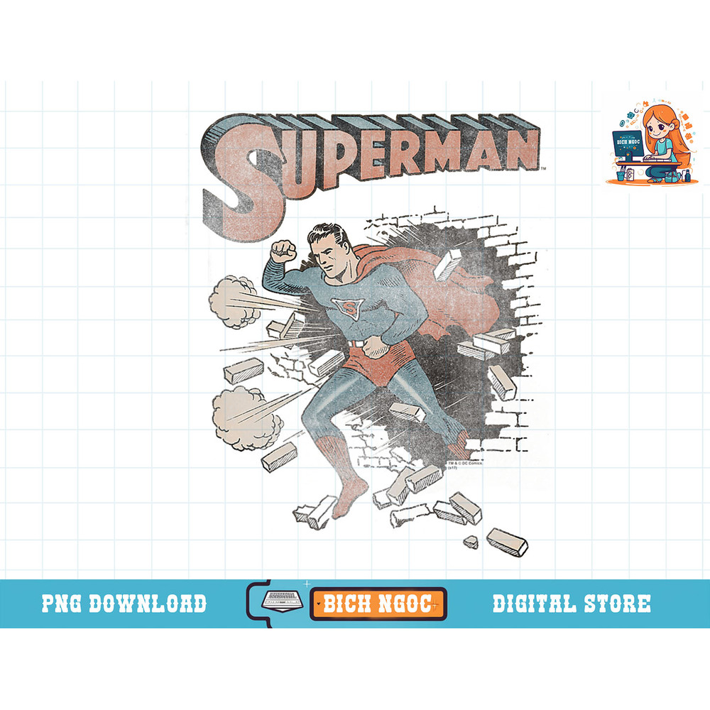 Superman Vintage Breakthrough T-Shirt copy.jpg