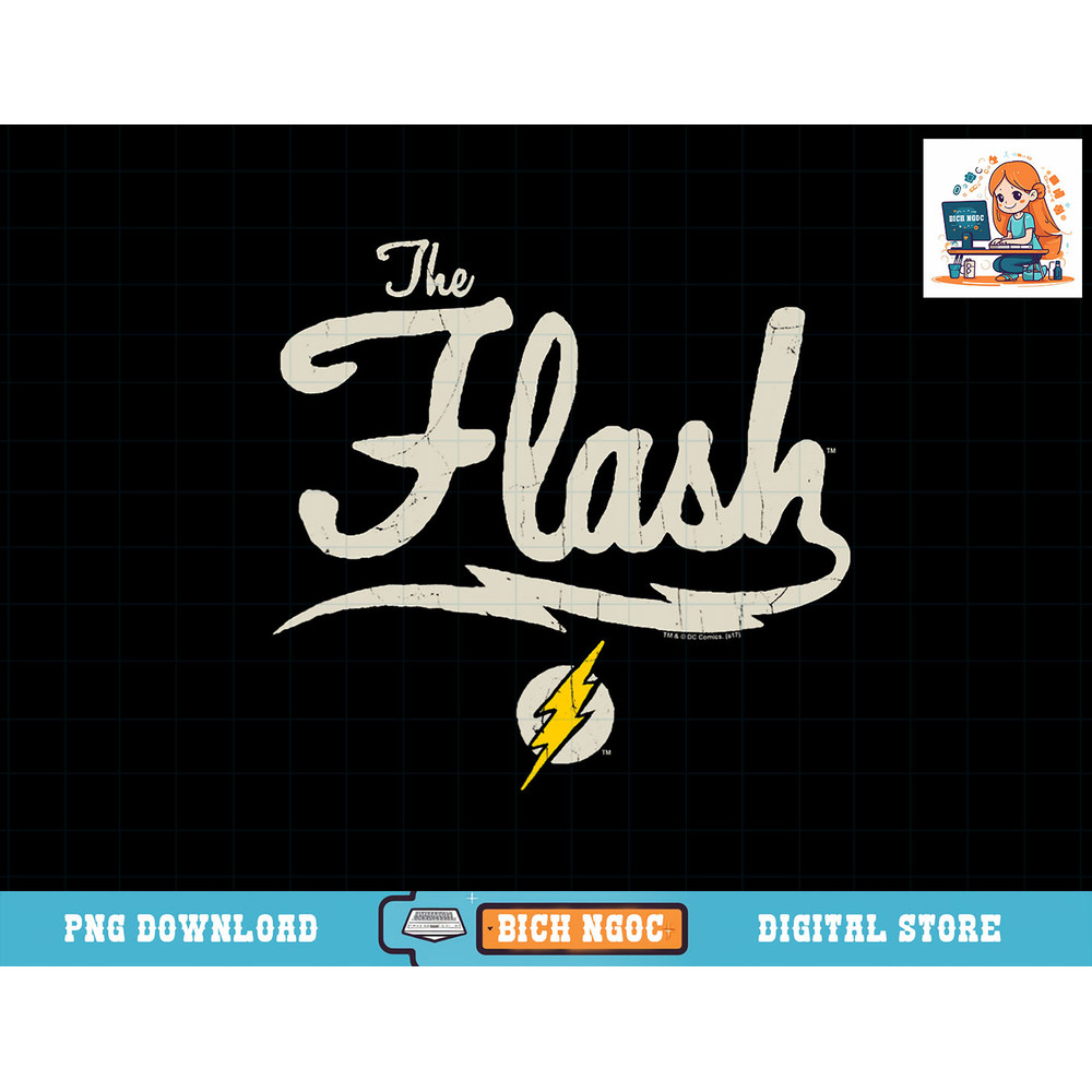The Flash Old School Flash T-Shirt copy.jpg