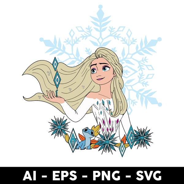 Elsa Copy Frozen Elsa Princess Svg, Frozen Elsa Svg, Disney Svg, Princ | Inspire ...