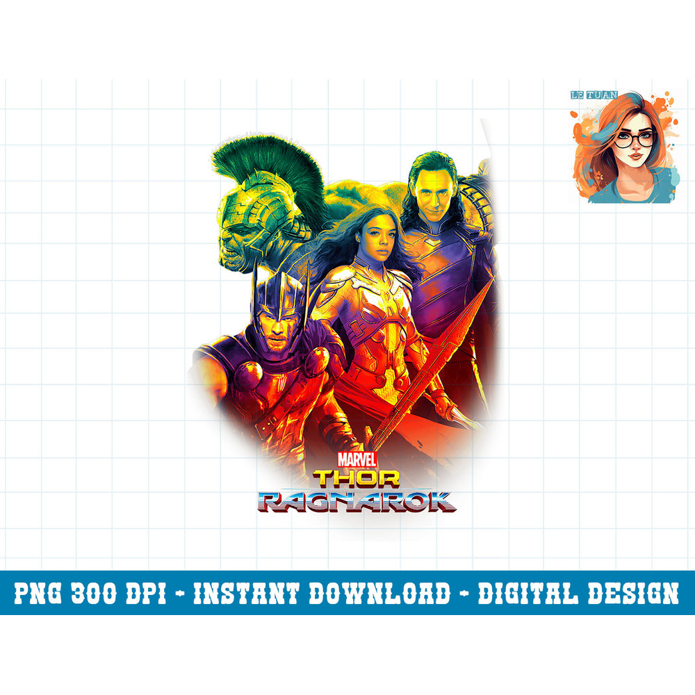 Marvel Thor Ragnarok Rainbow Glow Team Graphic png, sublimation png, sublimation.pngMarvel Thor Ragnarok Rainbow Glow Team Graphic png, sublimation png, sublima