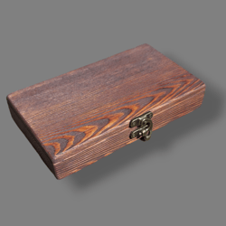Pine wood handmade Jewelry box.