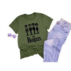 the beatles shirt, beatles retro shirt, rock and roll shirt, beatles lover, the beatles fun shirt, 70s shirt, music grou