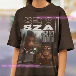 vintage sza shirt, sza - good days graphic tee, sza merch, sz01