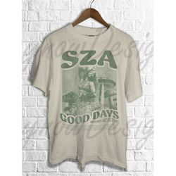 vintage sza shirt, sza merch, sza - good days graphic tee, ca90