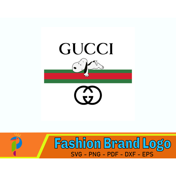 Gucci Logo SVG File  Luxury Brand Fashion Logo SVG Vector
