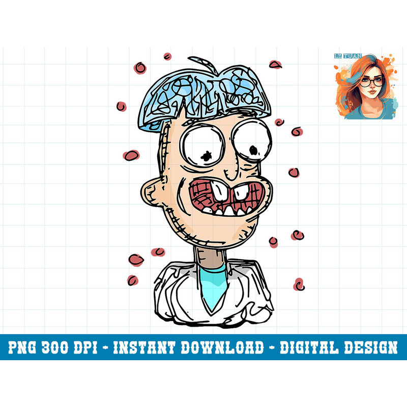 Rick and Morty - Dufus Rick png, sublimation copy.jpg