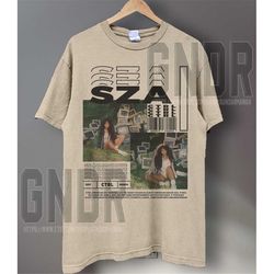 sza - ctrl merch aesthetic shirt