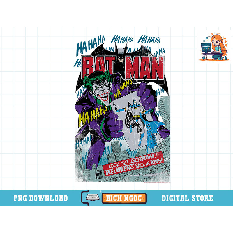 DC Comics Batman And Joker Comic Cover T-Shirt copy.jpg