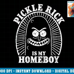 rick and morty fan art pickle rick is my homeboy png, sublimation copy