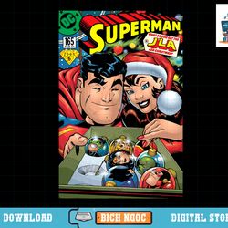 us dc superman cover 165 xmas lois lane 01 t-shirt copy png