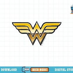 wonder woman golden logo t-shirt copy png