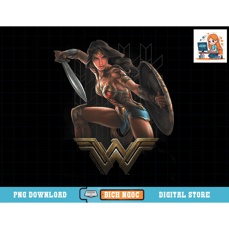 Wonder Woman Movie Fight T Shirt T-Shirt copy.jpg