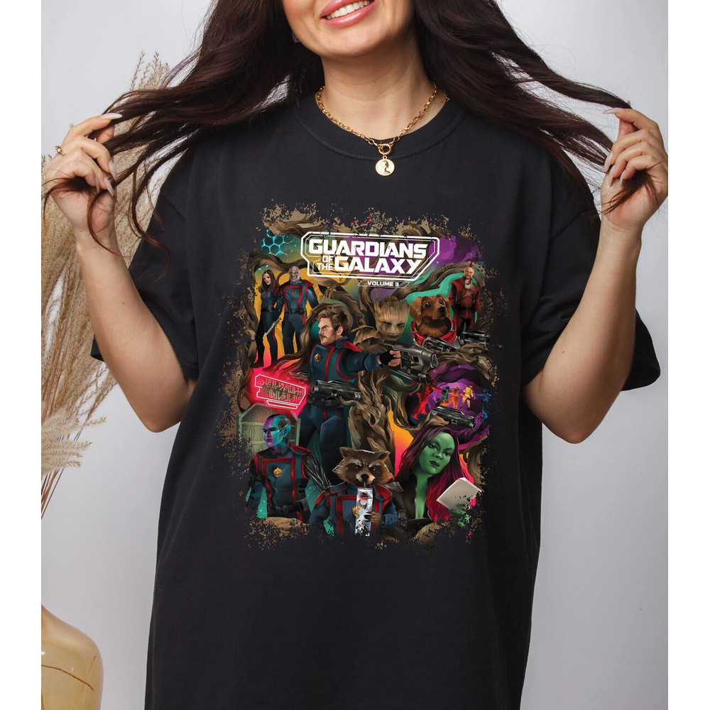 Retro Rocket Team Shirt, Rocket The Racoon Team Shirt, Guardians Of The Galaxy Vol. 3 Shirt, Batch 89 Team Rocket Shirt