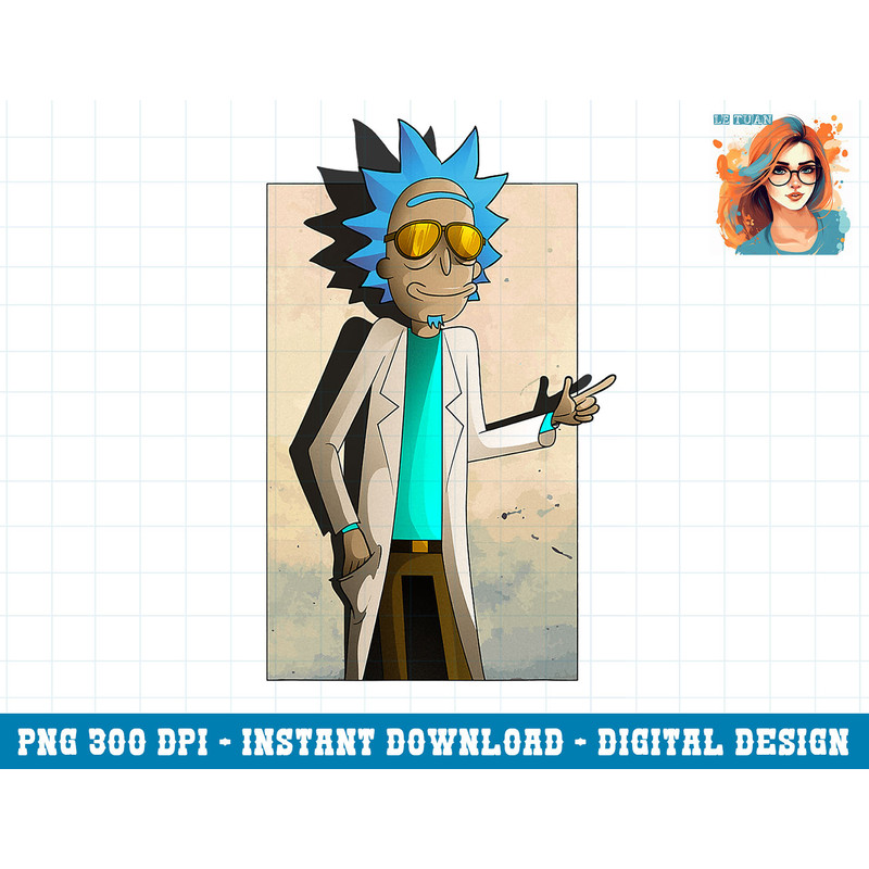 Rick and Morty Shirt Cool Rick of Ricklantis png, sublimation png, sublimation copy.jpg