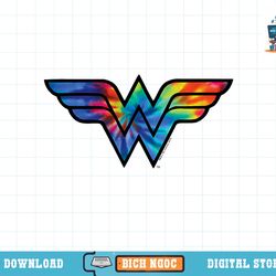 wonder woman tie dye logo t shirt t-shirt copy png