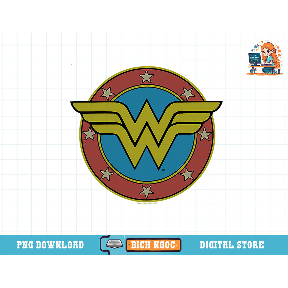 Wonder Woman Vintage Emblem T-Shirt copy.jpg