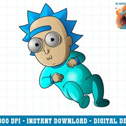rick and morty shirt cute baby rick png, sublimation copy