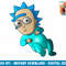 Rick and Morty Shirt Cute Baby Rick png, sublimation copy.jpg