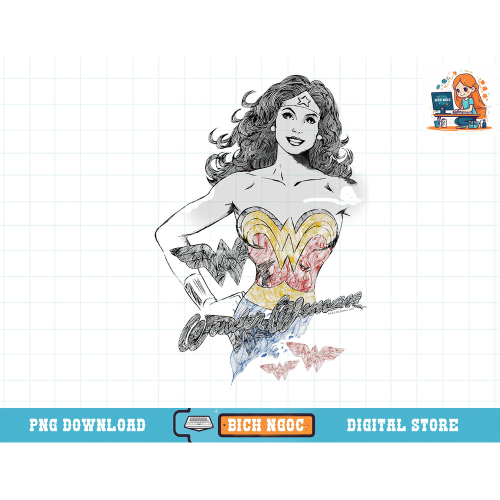 Wonder Woman Wonder Squiggles T-Shirt copy.jpg