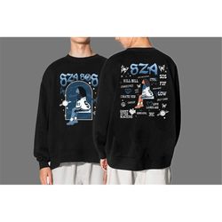 retro sza shirt, sza merch, retro shirt, hip hop rnb shirt, graphic tee, cool t shirt, gift for fan, music sweatshirt.