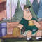 Gravity Falls-Soos-cartoon-bright painting-park-sandwich-sandwich-series-watercolor painting-4.JPG