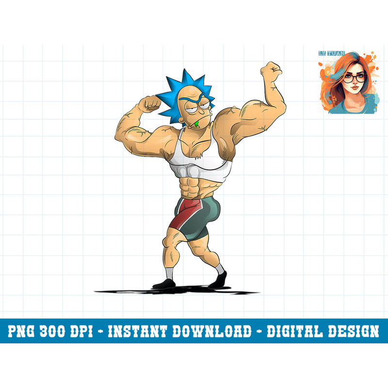 Rick and Morty Shirt Ricks Gym png, sublimation png, sublimation copy.jpg