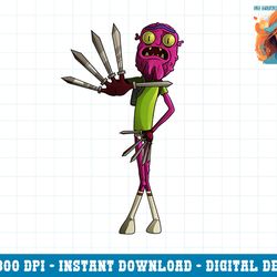 rick and morty shirt scary terry png, sublimation copy