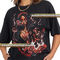 limited sza love galore t-shirt, gift for women and man unisex t-shirt