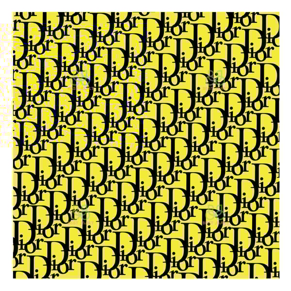 Yellow Dior Logo Wrap, Trending, Dior Logo Png, Pattern Logo | Inspire ...