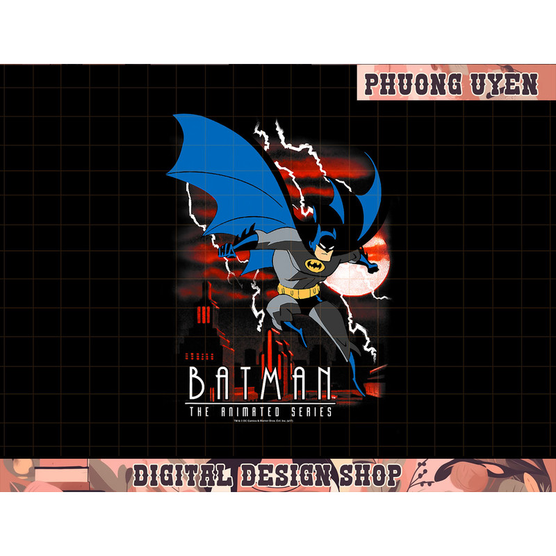 Batman Animated Series Lightning Strikes png, sublimate.jpg