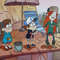 Gravity Falls-on-the-Roof-Wendy-Dipper- Mabel Pines-Mystery Shack-cartoon-forest-painting-watercolor-1.JPG